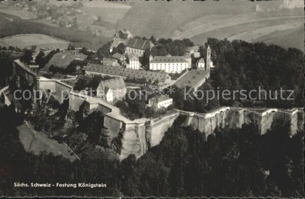 Koenigstein Saechsische Schweiz Festung