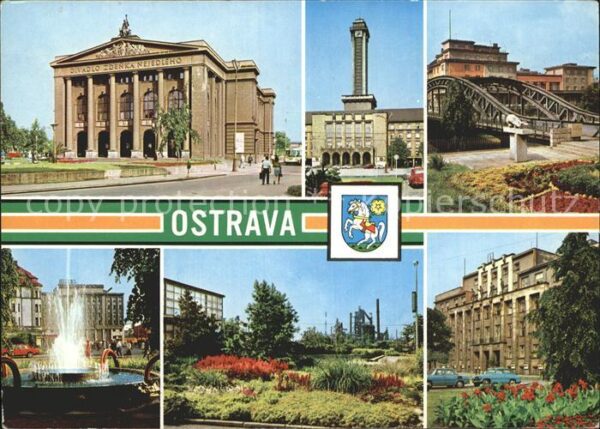 Ostrava Divadlo Zdenka Nejedleho Nova radnice S