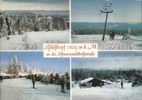 Schliffkopfhaus Sesselbahn Ski