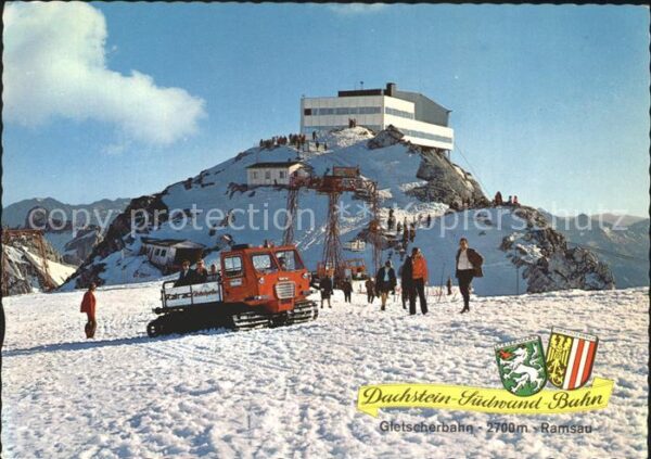 Ramsau Dachstein Steiermark Restaurant Hunerkogel Bergstation Schil