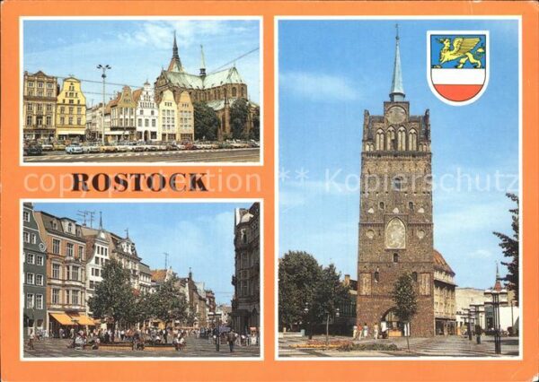 Rostock Ernst-Thälmann-Platz Kröpeliner Tor Str