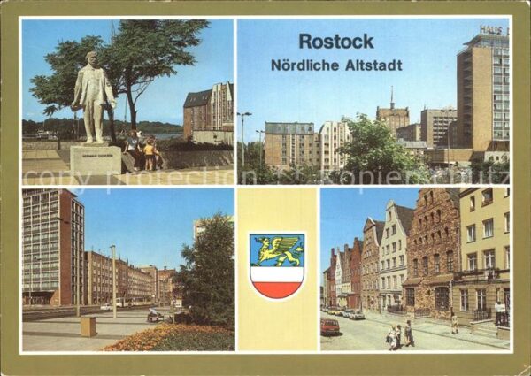 Rostock Hermann-Duncker-Platz Lange Strasse Wok