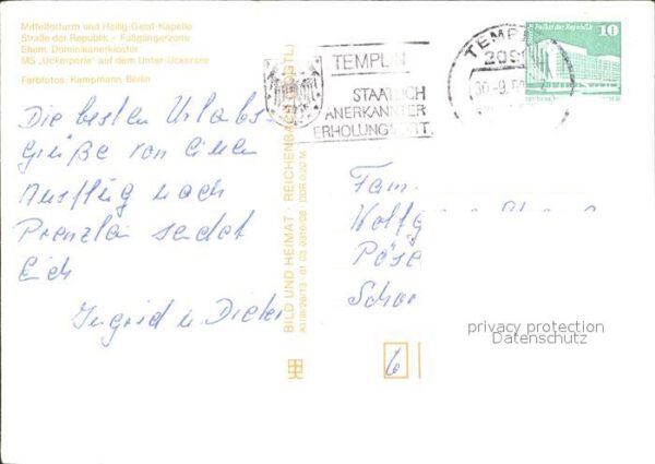 Prenzlau Mitteltorturm Heilig-Geist-Kapelle Stra – Bild 2