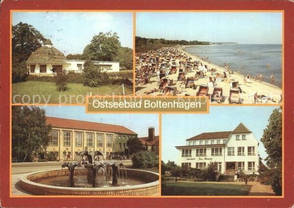 Boltenhagen Ostseebad Konsum Gaststätte Pavillon Erholungshei