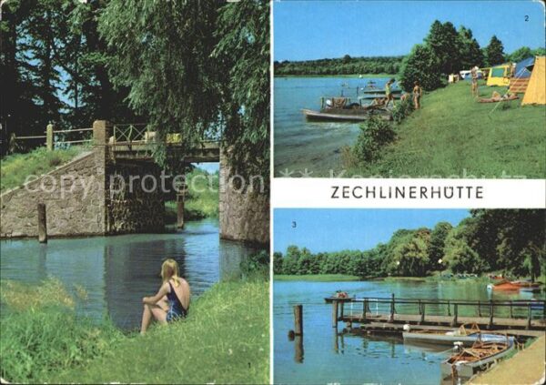 Zechlinerhuette Jagowbrücke Zeltplatz Ekernkoppel Damfp