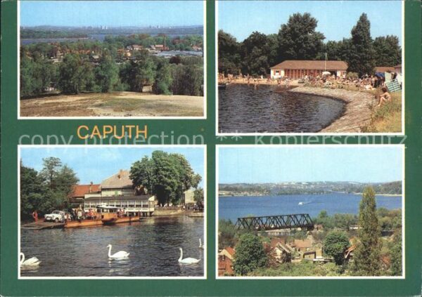 Caputh Gaststätte Fährhaus Strandbad Podsdam