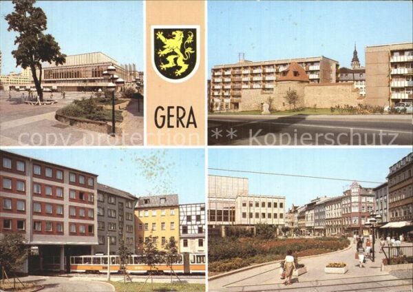 Gera Kulturhaus Stadtmauer Johannisstrasse