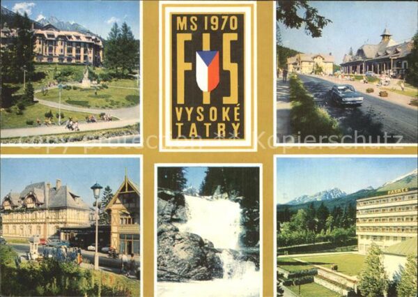 Stary Smokovec Hohe Tatra Wasserfall Palace