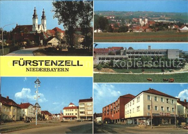 Fuerstenzell Klosterkirche Dom vom Rottal
