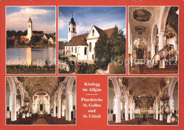 Kisslegg Pfarrkirche St. Gallus St. Ulrich