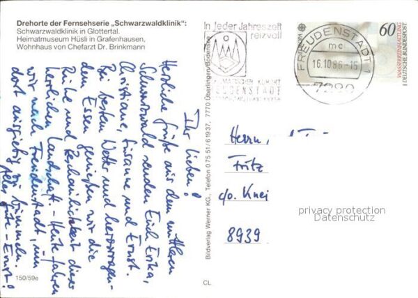 Grafenhausen Schwarzwald Heimatmuseum Hüsli Wohnhaus Chefarzt Dr – Bild 2