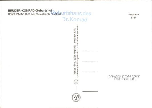 Parzham Niederbayern Bruder-Konrad-Geburtshof – Bild 2
