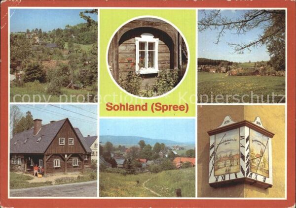 Sohland Spree Oberdorf Heimatmuseum Sonnenuhr