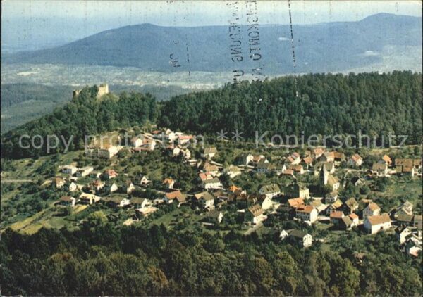 Ebersteinburg Fliegeraufnahme