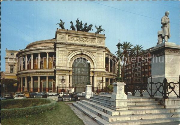 Palermo Sicilia Politeama Theater