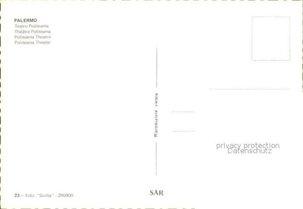Palermo Sicilia Politeama Theater – Bild 2