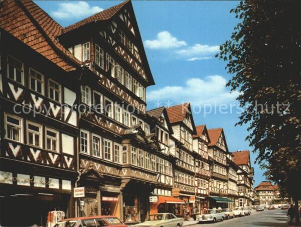 Bad Sooden-Allendorf Fachwerkhäuser Kirchstrasse