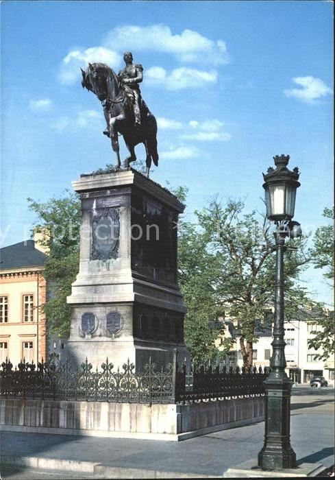 LUXEMBOURG  Luxemburg Monument Guillaume II Roi des Pays-Bas