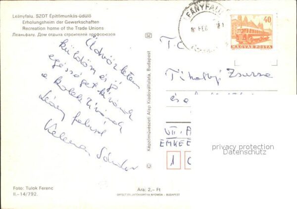 Leanyfalu Erholungsheim – Bild 2