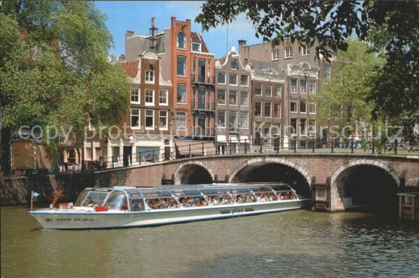 Amsterdam Niederlande Singel Torensluis Brücke