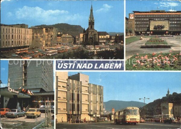 Usti nad Labem Autobusove nadrazi Krajsky narodni vybo