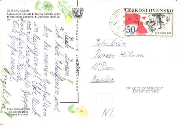 Usti nad Labem Autobusove nadrazi Krajsky narodni vybo – Bild 2