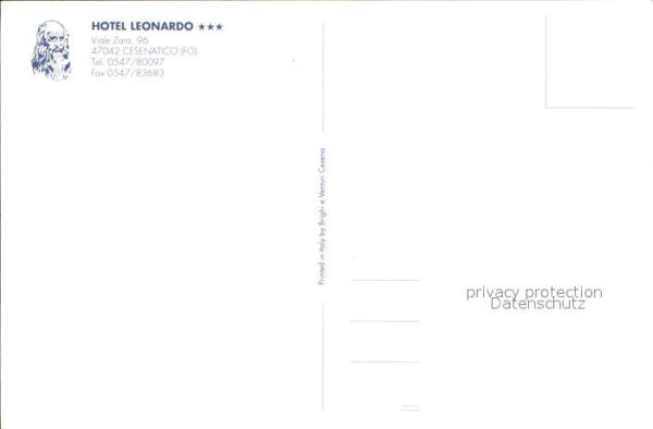 Cesenatico Hotel Leonardo Segelboot – Bild 2