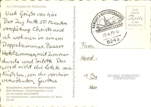 Hintersee Berchtesgaden Reiteralpe – Bild 2