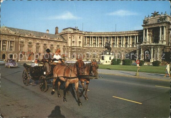 Wien Hofburg Heldenplatz Prinz Eugen Denkmal