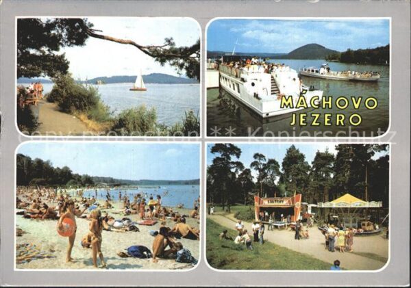 Machovo Jezero Strand Fähre