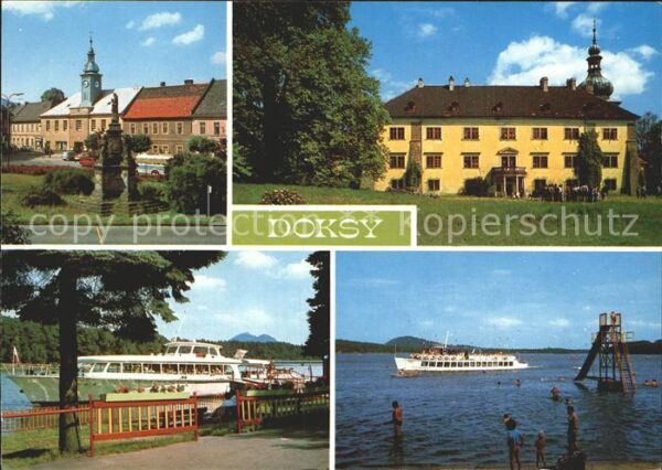Doksy Hirschberg See  Mesto letovisko pri Machove jezere