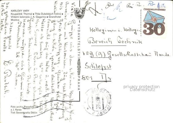 Karlovy Vary Koupaliste Thermal Vridelni kolonada J. – Bild 2