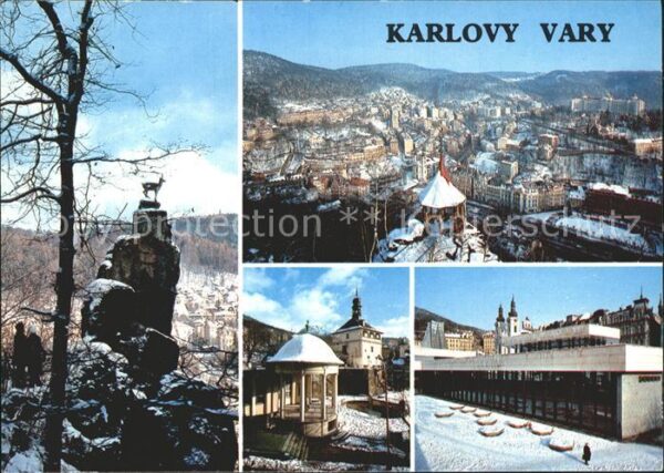 Karlovy Vary Jeleni skok Zamecka kolonada