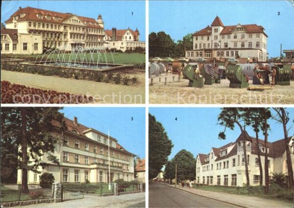 Kuehlungsborn Ostseebad Erholungsheim Georgi Dimitroff Jochen W