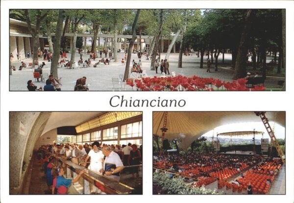 Chianciano Terme Sorgente Acquasanta Parco Salone di Mes