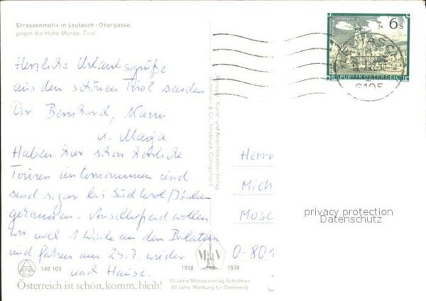 Leutasch Obergasse Höhe Münde – Bild 2