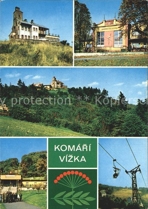 Krusne Hory Komari Vizka Hotel Sesselbahn