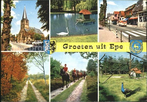 Epe Gelderland Kirche Pferde Tierpark