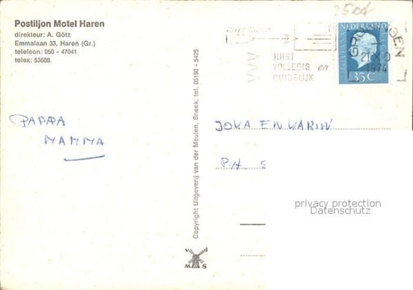Haren Groningen Postiljon Motel – Bild 2