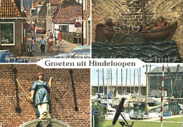 Hindeloopen Buren Wonderbare visvangst Vrouwe Justi