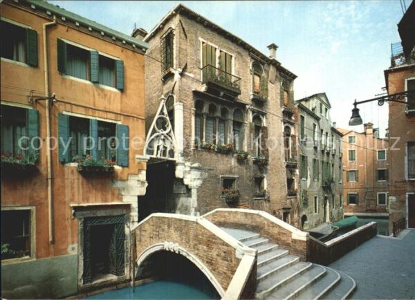 Venedig Venezia Die Brücke und Strasse des Paradieses