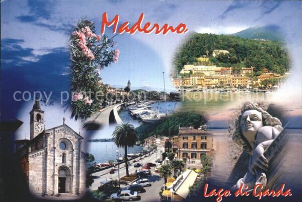 Maderno Lago di Garda Kirche Hafen