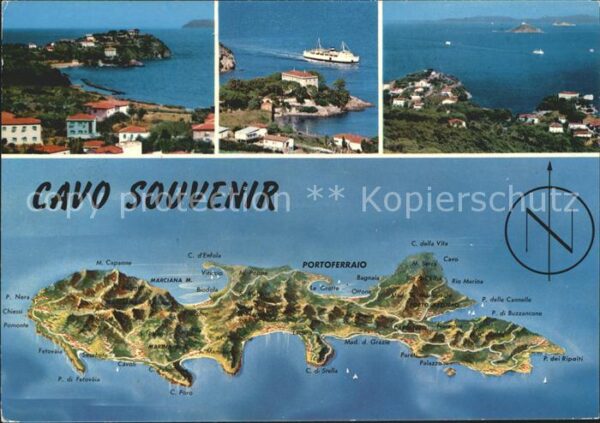 Cavo Isola d Elba Inselansicht