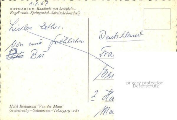 Ootmarsum Raadhuis met kerkplein – Bild 2