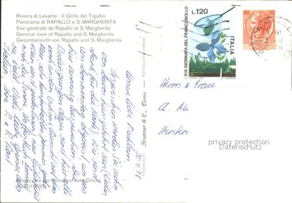 Rapallo Gesamtansicht mit San Margherita – Bild 2