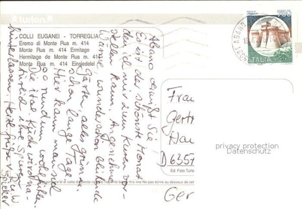 Torreglia Fliegeraufnahme Monte Rue – Bild 2