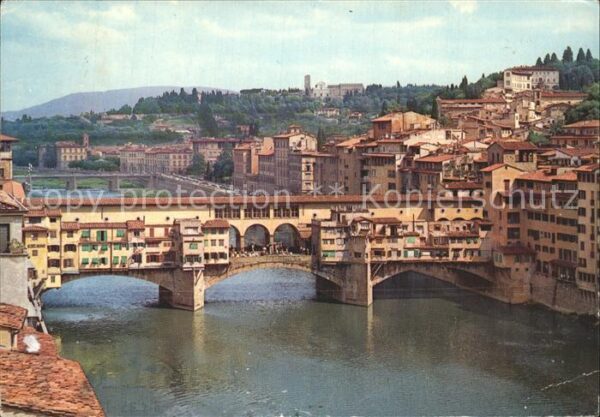 Firenze Florenz Ponte Veccino Brücke