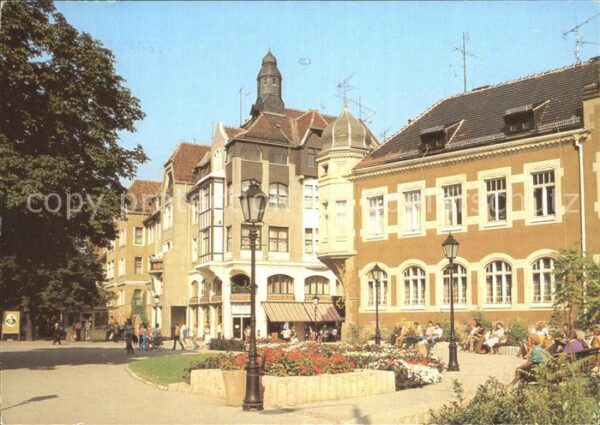 Zwickau Sachsen Blick zur Plauenschen Strasse