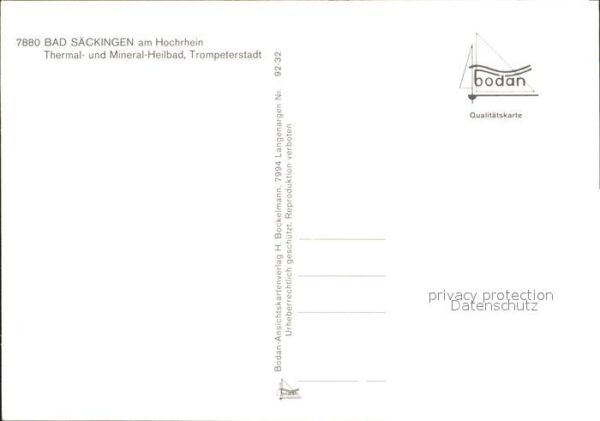 Bad Saeckingen Fridolinsmünster Kurklinik Narrenbrunne – Bild 2