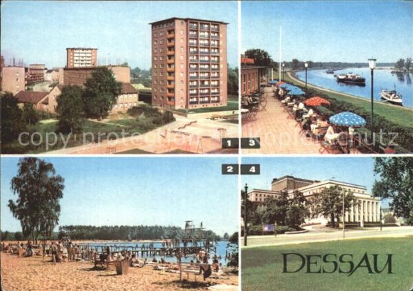 Dessau-Rosslau Am Roten Stern Strandbad Adria Landesth